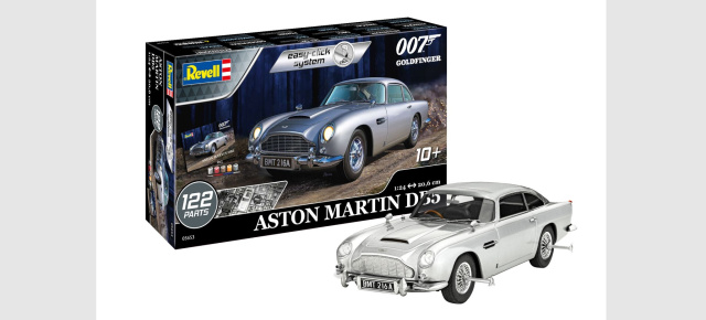 2x REVELL James Bond 007 Aston Martin DB5 aus „Goldfinger“: 1. Adventstürchen im VAU-MAX-Weihnachtskalender 2023