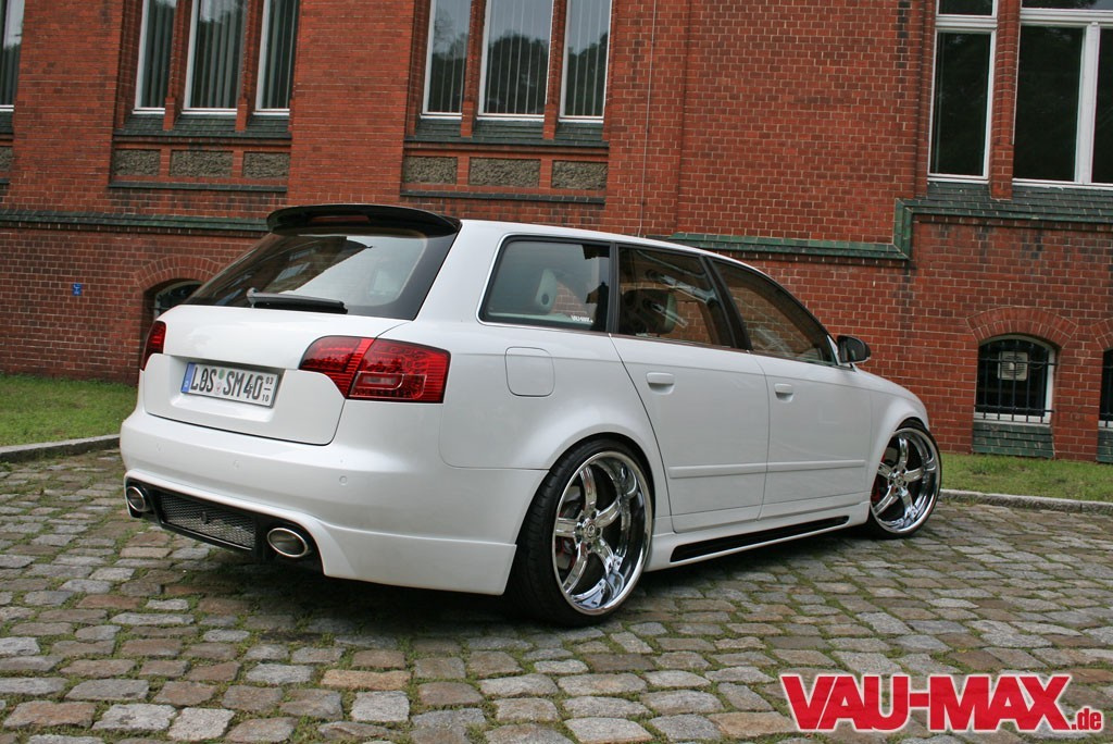 Vom BasisAudi zum ShowAvant Audi A4 B7 Tuning MultimeldiaAvant mit feinem Innenraum und