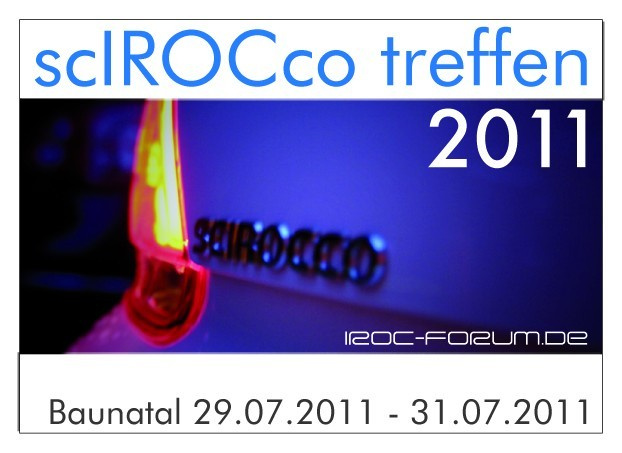 Scirocco 3 Treffen Baunatal 2011