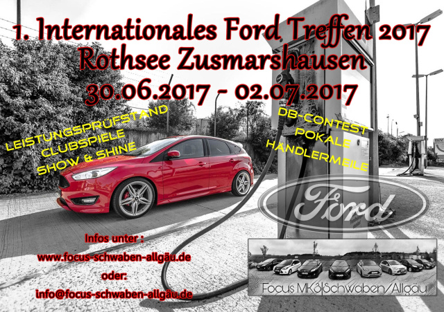 1.Int.Ford Treffen 2017 am Rothsee /Zusmarshausen 