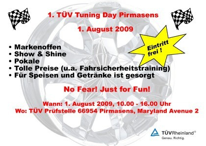 TÜV Tuning-Day in Pirmasens (Markenoffen)