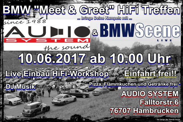 BMW Meet & Greet HiFi Treffen 2017