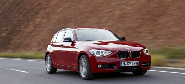 Der neue BMW 1er ist da - Die Infos und Fakten: Flacher, länger, schicker und sparsamer kommt der neue kleine BMW daher