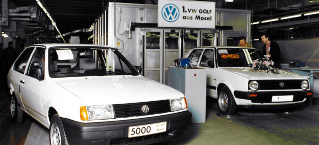 Jubiläum: 25 Jahre VW Golf aus Zwickau