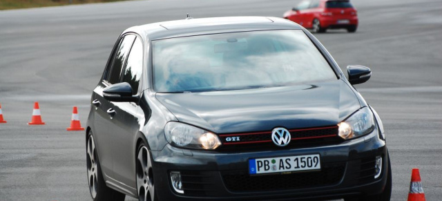 Kostenloses Fahrsicherheitstraining beim Neuwagenkauf für junge Fahrer: VW legt eine Fahrertraining bei jedem Neuwagenkauf oben drauf!