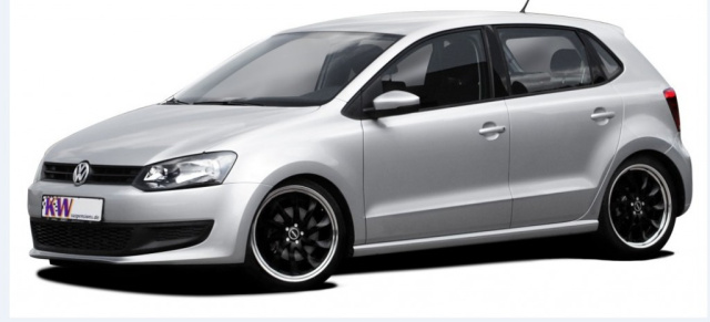 KW Gewindefahrwerke für den neuen VW Polo 6R: 