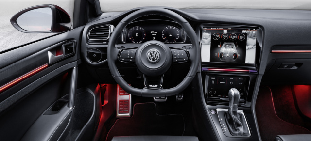 Blick in die Zukunft: Diese Features wird der neue VW Golf 8 besitzen: Alles Hightech im Golf R Touch