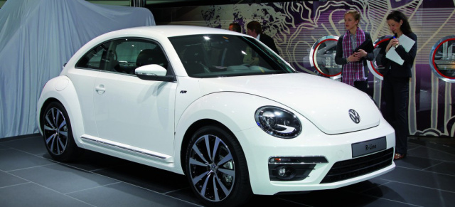 Neue Bilder: R-Line Ausstattung für den neuen Beetle und Passat: Wir haben weitere R-Line-Bilder in der Galerie: Sportlicher Look für zwei VW-Modelle in Genf enthüllt