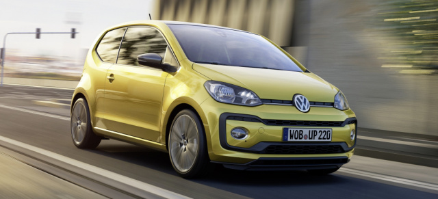 Genf 2016 – Frischer Look und TSI-Motor für den up! : Der neue VW up!