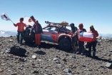 Neuer Höhenrekord für den Porsche 911 4S: Porsche fährt auf 6.734 Meter hohen Vulkan