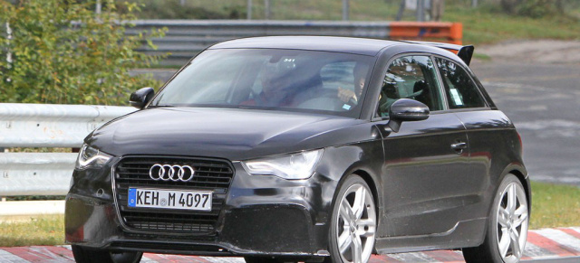 Erwischt: Erste Bilder vom neuen Audi RS1: Der Top A1 dreht seine ersten Testrunden