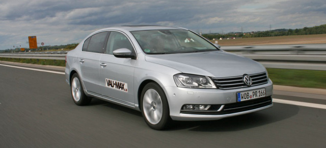 VW Passat 2.0 TDI BlueMotion Technology im Fahrbericht (2012): Sparpaket ab Werk mit Start-Stopp und Energierückgewinnung