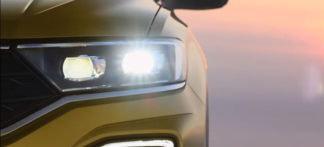 Erster Ausblick auf das neue VW SUV im Golf-Format: Premiere für den neuen VW T-Roc