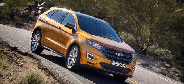 Das kostet der neue Ford Edge : Neues SUV-Top-Modell kommt nach Europa 
