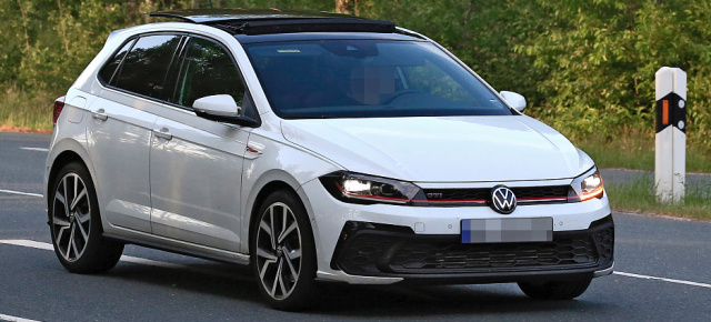 Erlkönig: Ausblick auf den neue Polo GTI: Erwischt: 2022 Volkswagen Polo GTI Facelift