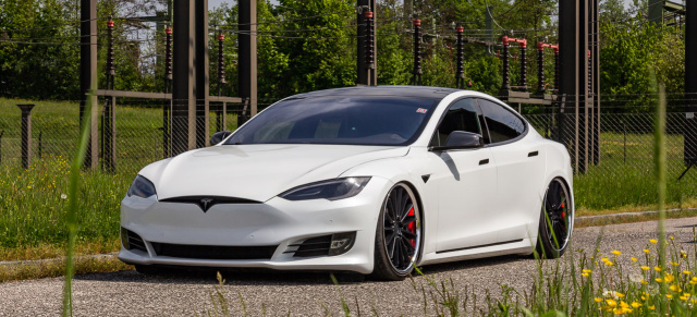 Titel, Tesla, Temperamente + CarPorn VIDEO: Wir zeigen Euch das Tesla Tuning-Model-S vom Wörthersee