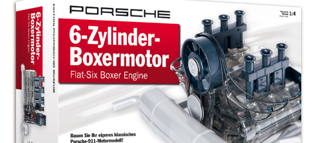 911er Porsche-Motor zum selbst bauen: Der Porsche-Boxermotor in 1:4  für zu Hause