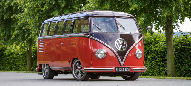 Unbezahlbar gut: 1954er VW T1 „Samba“ Bus absolut perfekt restauriert