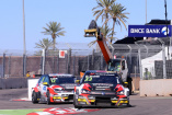 FIA WTCR Tourenwagen Weltcup in Marrakesch: Schwieriger Saisonauftakt für die vier VW Golf GTI TCR