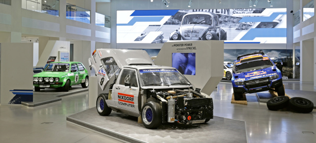 Motorsport zum Anfassen: 50 Jahre VW Motorsport – Sonderausstellung im  DRIVE. Volkswagen Group Forum Berlin