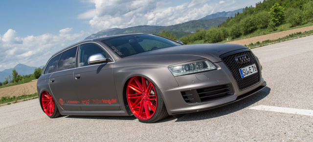 Der "Folienking" Audi RS6: Geschmack ist King