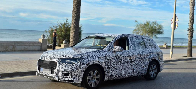 Erkönig erwischt: Neuer Audi Q7: Aktuelle Bilder von der neuen Generation des Audi SUV   