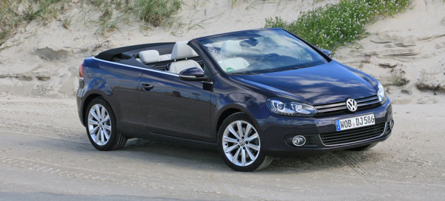 Zukunftssicher - Fahrbericht zum VW Golf 6 Cabrio: Das 9-Sekunden-Cabrio (2012)