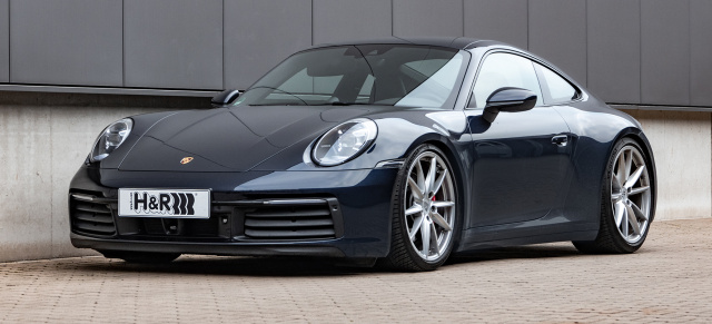 Reine Einstellungssache: Mehr Dynamik für den Boxer-Boliden: H&R Gewindefedern für den Porsche 911 (Typ 992)