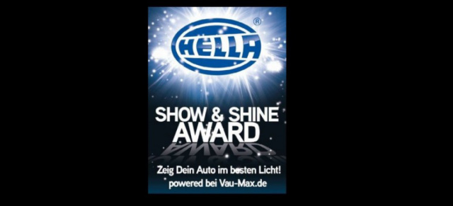 Der Hella Show & Shine-Award 2009: Hella bringt dein Auto auf die Essen Motor Show 2009 - die fünf Besten stellen sich dem Show-Publikum!