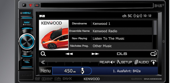 Neueste RNS 510-Alternativen: Kenwood Multimedia-Navigationssysteme mit Digitalradio-Empfang DAB+ : Die Navitainer DNX4230DAB & DNX5230DAB mit Bluetooth, Internet Aha-Radio sowie Livedienste via Garmin Smartphone Link
