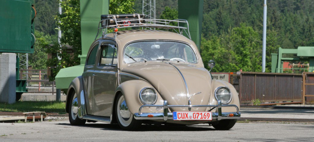 Kein Jux, ungeschweisst aus Cux: 1956er Ovali-Käfer: Originaler geht es kaum. Ein 56er Ovali VW Käfer mit wenigen Details szene tauglich gemacht