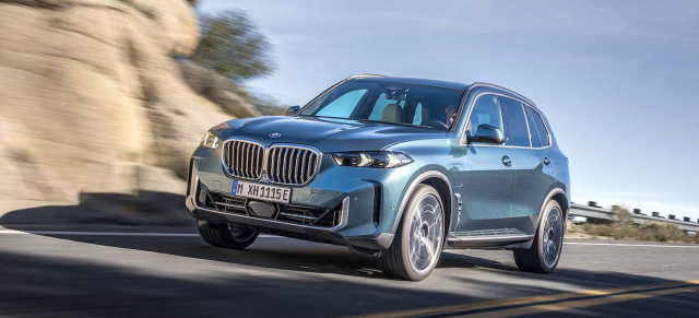 Mehr Leistung, weniger Verbrauch: 2024er Modelle des BMW X5 & X6 bekommen Facelift