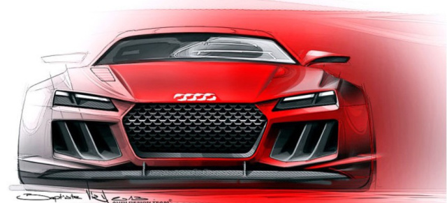Heißer Audi Quattro Concept 2013 auf der IAA in Frankfurt: Audi lässt den Audi Quattro Concept von 2010 neu aufleben.