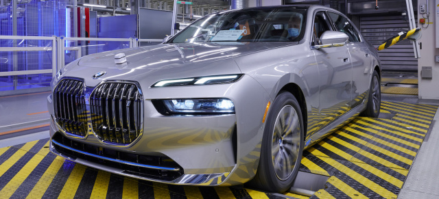 Technik: Autonom Fahren im BMW-Werk Dingolfing: BMW lässt seinen neuen 7er autonom fahren - zumindest auf dem Werksgelände
