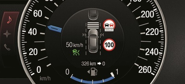 Intelligenter Geschwindigkeitsbegrenzer feiert Premiere: Ford S-Max passt seine Geschwindigkeit automatisch an