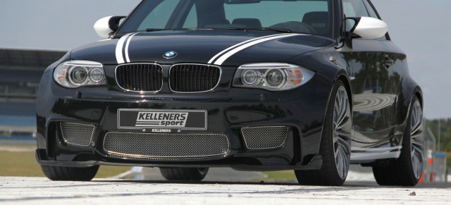 Kompaktsportler: BMW 1er M Coupé Tuning von Kellener: BMW Tuner pustet den 1er M auf 410 PS auf