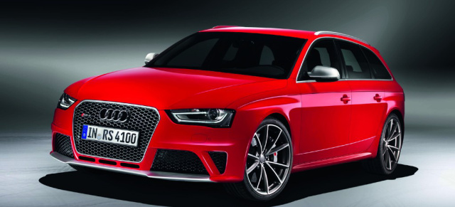 Endlich: Audi zeigt den neuen Audi RS4 Avant: V8-Saugmotor mit 450 PS und 430 Nm Drehmoment