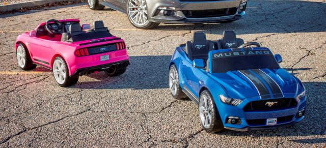 Für kleine Pony-Car Fans: Ford Mustang-Modell für Kinder