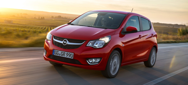 Autogas ab Werk: Opel Karl mit LPG-Motor lieferbar