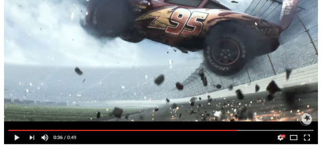 Verängstigt Disney unsere Kinder?: Trailer zu Cars 3 - Lightning McQueen´s böser Crash