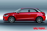 Audi A1 Kunde kann Design mitbestimmen: Audi A1: Design als runde Sache