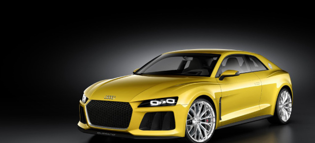 IAA 2013: Audi Sport quattro concept: Mit bis zu 700 PS ist dieser Audi ein würdiger Sport quattro-Nachfolger