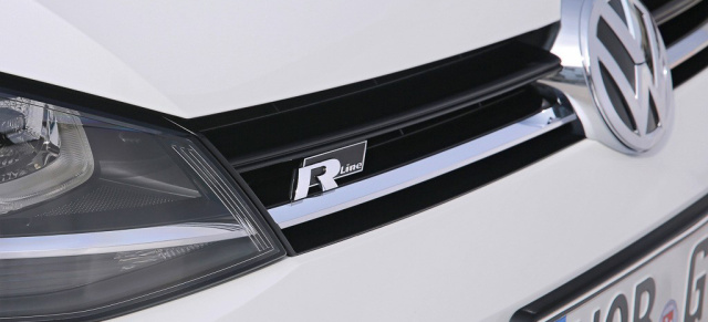 Für jeden Geschmack das passende "R-Line"-Programm: Die "R-Line"-Ausstattungen gibt es für den Polo, Golf, Scirocco, Tiguan, Passat und CC