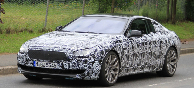 Erste BMW M6 Erlkönig Bilder: Audi RS5 Gegner dreht erste Testrunden