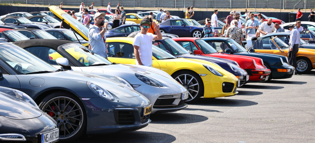 Porsche "Festival of Dreams" - die große Auto-Party: 80.000 feierten 75. Geburtstag von Porsche in Hockenheim