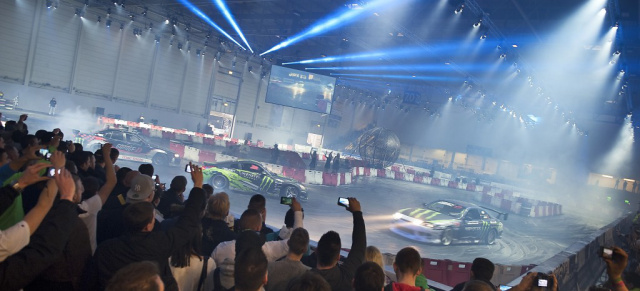 ESSEN MOTOR SHOW stellt weitere Programm-Highlights 2013 vor: Daumen drücken: Finale der Carrera Challenge Tour findet in Essen statt 
Drift-Action in DMAX Motorsportarena mit aktuellem Weltrekordträger 