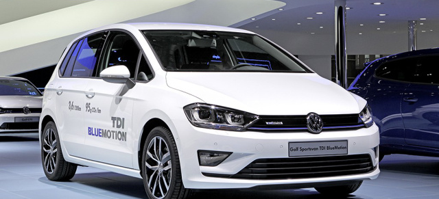 VW Golf Sportsvan als TDI BlueMotion: Sparwunder: 3,6 Liter auf 100 Kilometer