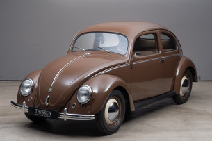 Rarität im Originalblech: Brezel-Käfer abzugeben!: Thiesen bietet seltenen VW Brezelkäfer an – zum Liebhaberpreis