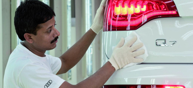 Audi Q7 Made in Indien: Bis zu 1.000 Audi Q7 sollen pro Jahr vom Band rollen 