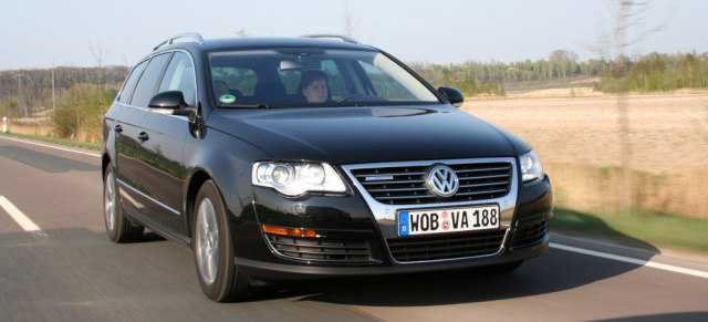 Freude am Sparen: VW Passat BlueMotion 2 im Fahrbericht (2009): 1400 Kilometer Reichweite, Volkswagens Mittelklasse-Sparwunder